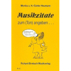 Musikzitate : Zum (Ton) angeben -Hans-Günter Heumann