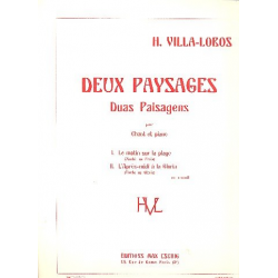 2 Paisagens : pour chant et piano (port) - Heitor Villa-Lobos