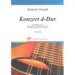 Konzert D-Dur : füer Mandoline und Bc - Antonio Vivaldi