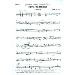 Suite for Strings : -John Rutter