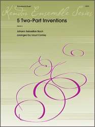 5 Two-Part Inventions - Johann Sebastian Bach / Arr. Lloyd Conley