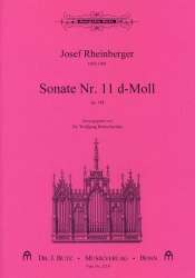 Sonate d-Moll Nr.11 op.148 : für Orgel - Josef Gabriel Rheinberger