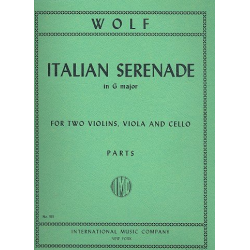 Italian Serenade G major : for string - Hugo Wolf