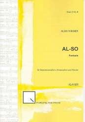 Al-So : für 2 Saxophone (SA) und Klavier - Alois Wimmer