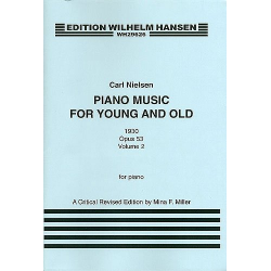 Piano Music for Young and Old op.53 vol.1 -Carl Nielsen