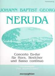 Konzert Es-Dur : für Horn, Streicher - Johann Baptist Georg Neruda
