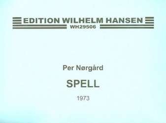 Spell (1973) : for clarinet, - Per Norgard