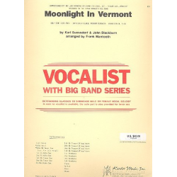 Moonlight in Vermont  : for solo vocal - Karl Suessdorf