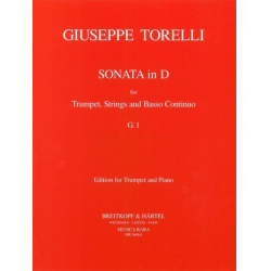Sonate D-Dur G1 für Trompete, - Giuseppe Torelli