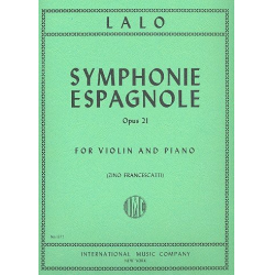 Symphonie espagnole op.21 : - Edouard Lalo