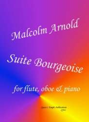 Suite Bourgeoise for flute, oboe and piano parts -Malcolm Arnold