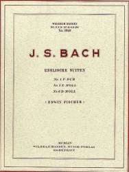 ENGLISCHE SUITEN : FUER KLAVIER : - Johann Sebastian Bach