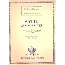 Gymnopedies : for flute, oboe or - Erik Satie