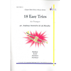 18 Easy Trios : für 3 Trompeten