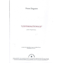 L'Internationale : pour chant et piano - Pierre Degeyter