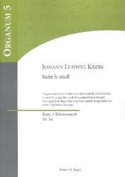 Suite h-Moll : für Klavier - Johann Ludwig Krebs