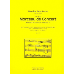 Morceau de concert no.2 op.17 : - Nazaire Beeckmann