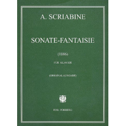 Sonate-Fantaisie : für Klavier - Alexander Skrjabin / Scriabin