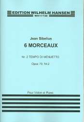 Tempo di Menuetto op. 79,2 : für - Jean Sibelius