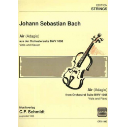 Air BWV1068 : für Viola und Klavier - Johann Sebastian Bach