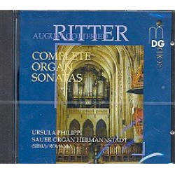 Complete Organ Sonatas : CD - August Gottfried Ritter