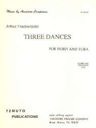 3 Dances : - Arthur Frackenpohl