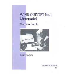 WIND QUINTET NO.1 : FLUTE/OBOE/ - Gordon Jacob