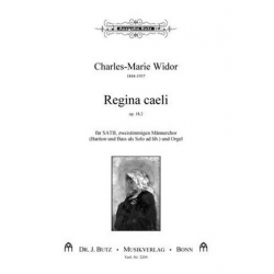 Regina caeli op.18,2 : für gem Chor, - Charles-Marie Widor
