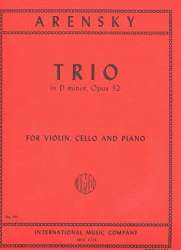 Piano Trio d minor op.32 - Anton Stepanowitsch Arensky