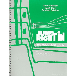 JUMP RIGHT IN : TONAL REGISTER - Edwin E. Gordon