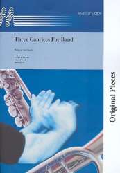 3 Caprices for Band : score - Henk van Lijnschooten