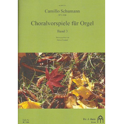 Choralvorspiele Band 3 : - Camillo Schumann