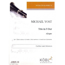 Trio F-Dur (Allegro)  : - Michael Yost