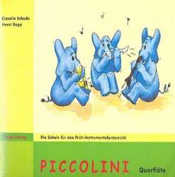 Piccolini Band 1 für Querflöte - Claudia Schade