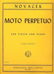 Moto perpetuo : for violin and piano - Ottokar Novacek