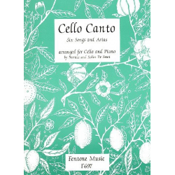 Cello Canto : for cello and piano