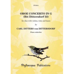 Concerto in G Major for Oboe and Strings : - Carl Ditters von Dittersdorf