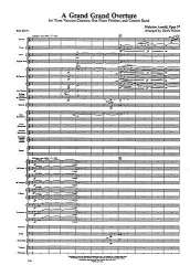 Grand, Grand Overture (Wind Band)- Score/Parts -Malcolm Arnold / Arr.Keith Wilson