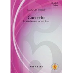 Concerto for Alto Sax - Carl Wittrock