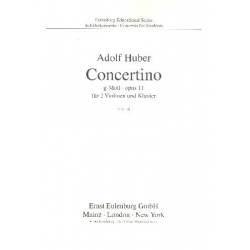 Konzert g-Moll op. 11 - Adolf Huber