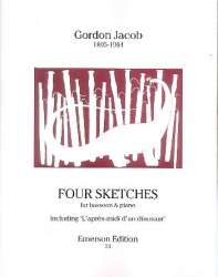4 Sketches for bassoon and piano -Gordon Jacob