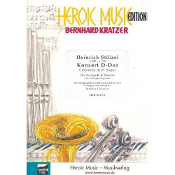 Konzert D-Dur : für Piccolotrompete und Klavier - Gottfried Heinrich Stölzel