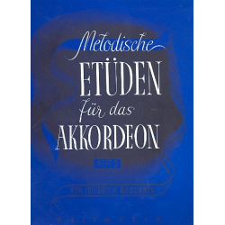 Melodische Etüden Band 2 : - Friedrich Maschner