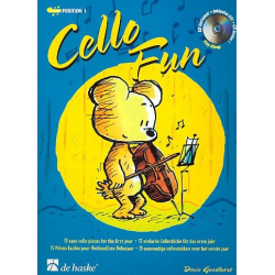 Cello fun (+CD) : 15 einfache Cellostücke - Dinie Goedhart
