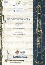 Divertimento B-Dur - 1. u.2. Satz Hob.46,Nr.1 (Klar.Quartett) - Franz Joseph Haydn / Arr. Johann Spiessberger