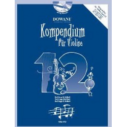 Kompendium für Violine Band 12 (+2 CD's) :