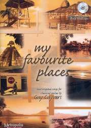 My favourite Places (+CD) : for guitar - Guy Cuyvers