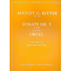 Sonate a-Moll Nr.3 op.23 : - August Gottfried Ritter
