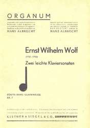 2 leichte Klaviersonaten - Ernst Wilhelm Wolf