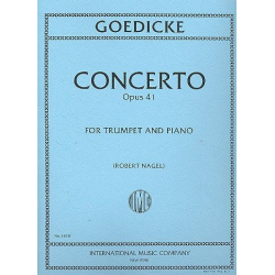 Concerto op.41 for trumpet and piano - Alexander Goedicke / Arr. Robert Nagel